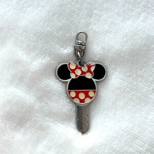 Minnie Mouse Key Charm